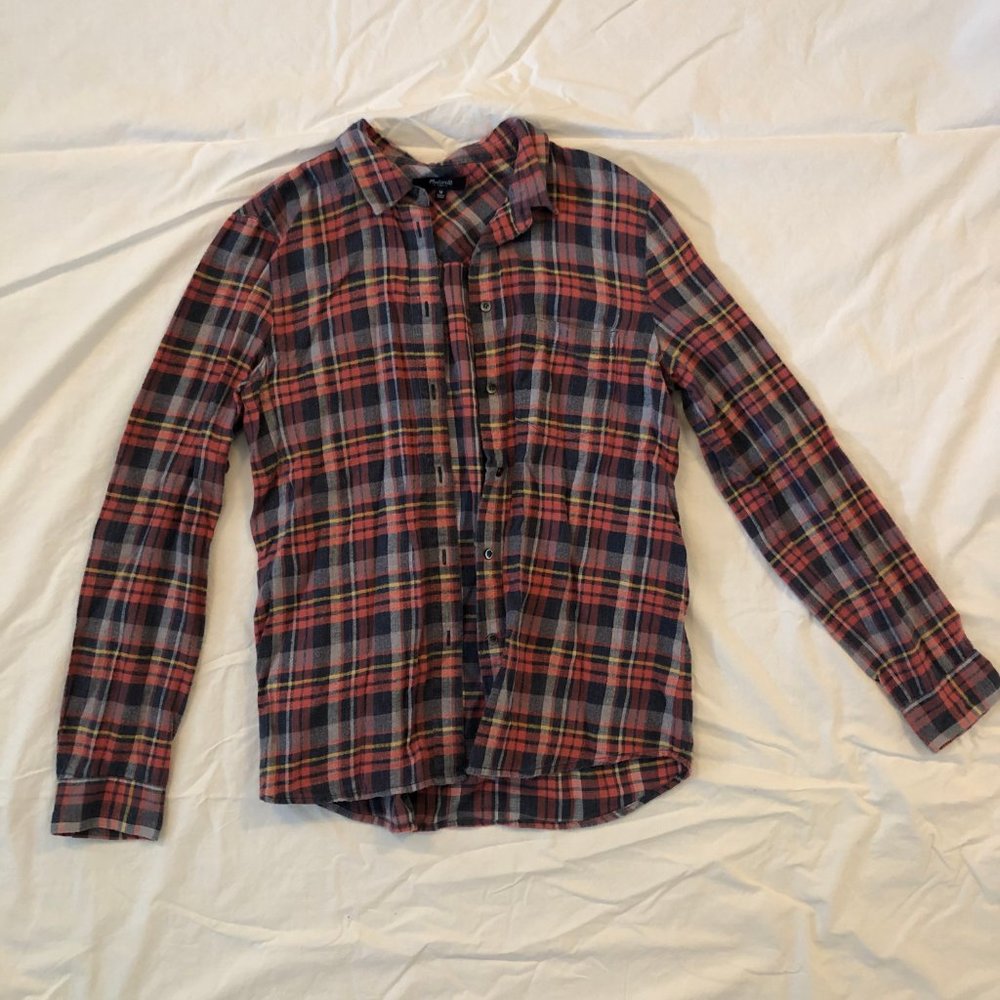 Madewell Plaid Flannel